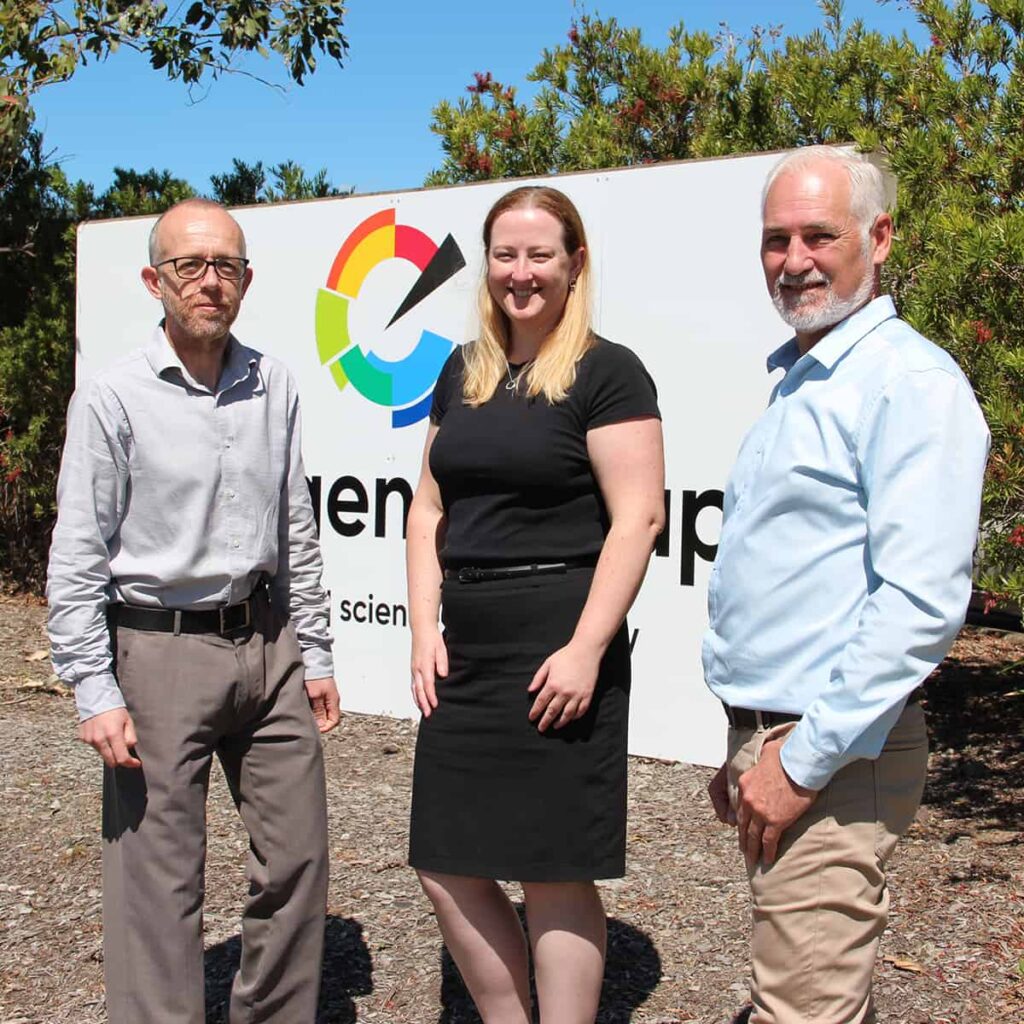 Simon Bull, Abby Yates and Craig Wellings