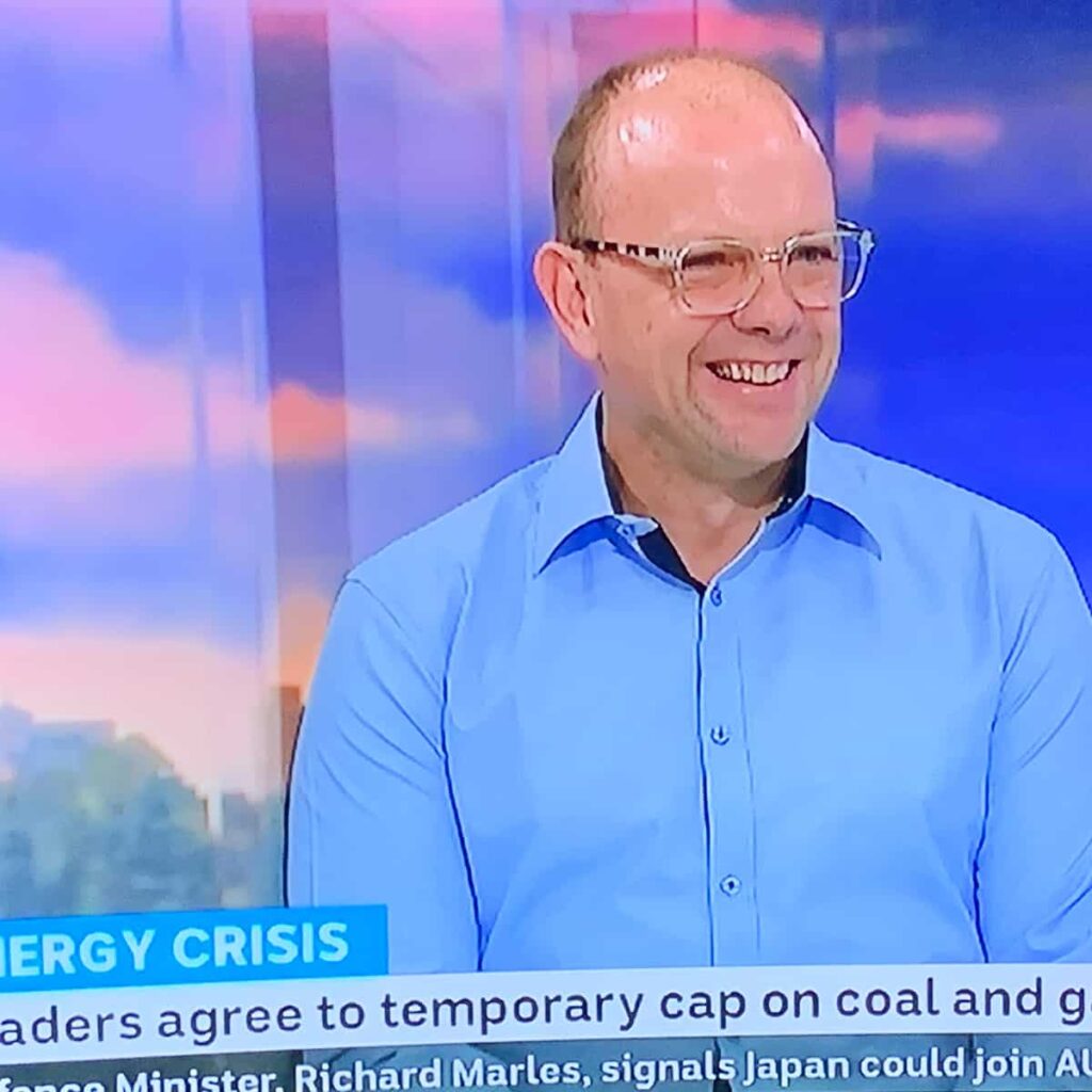 Glenn Platt on ABC TV