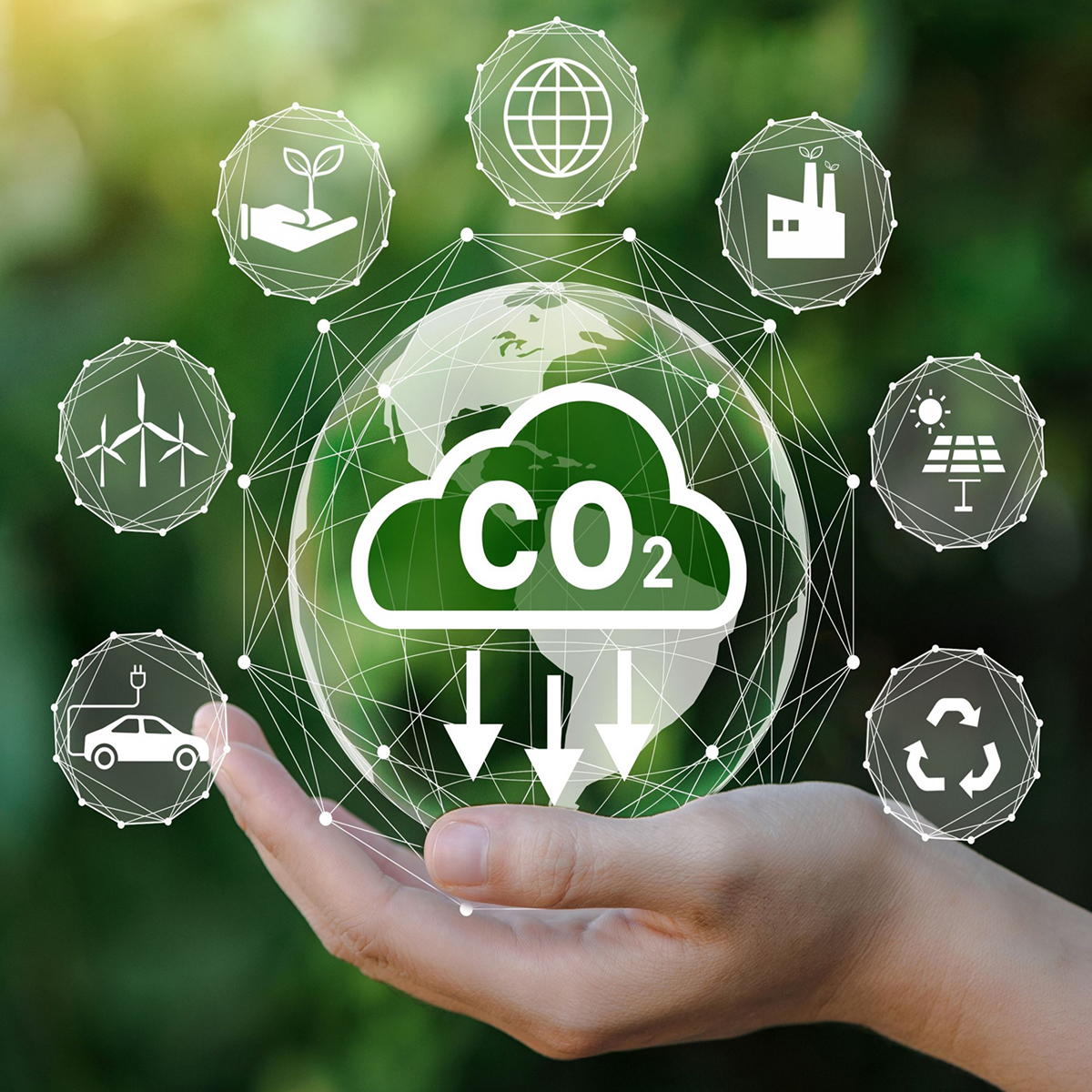 Decarbonisation graphic